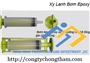 Xy lanh bơm Keo Epoxy